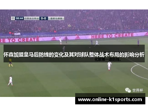 怀森加盟皇马后防线的变化及其对球队整体战术布局的影响分析