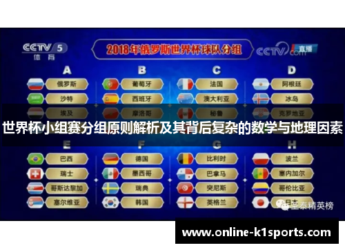 世界杯小组赛分组原则解析及其背后复杂的数学与地理因素